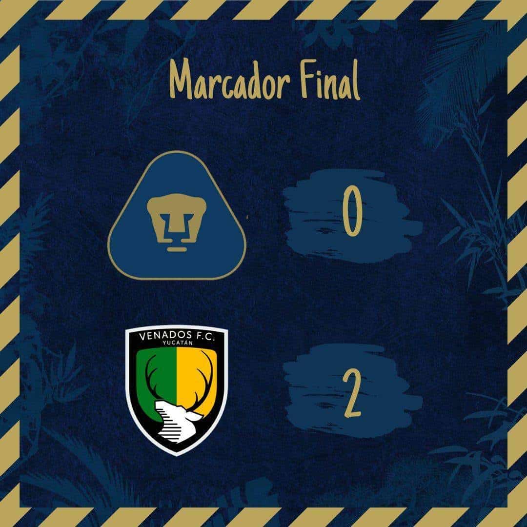 Pumas Tabasco vuelve a caer en casa; ahora ante Venados