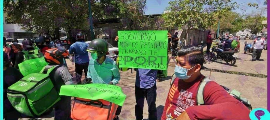 Se reunirá secretario de Seguridad con repartidores de comida este lunes, tras denuncia de robos Se reunirá secretario de Seguridad con repartidores de comida este lunes, tras denuncia de robos
