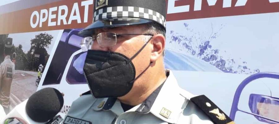 Expone GN que no tienen datos de presencia de delincuencia organizada en Tabasco