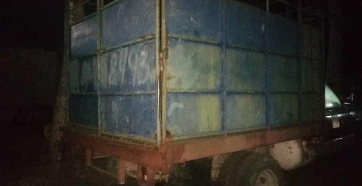Asegura FGE vehículos y unidades de carga robadas en Cárdenas