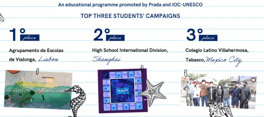 Escuela de Cárdenas es reconocida por Prada y UNESCO por campaña sobre la preservación de los océanos Escuela de Cárdenas es reconocida por Prada y UNESCO por campaña sobre la preservación de los océanos