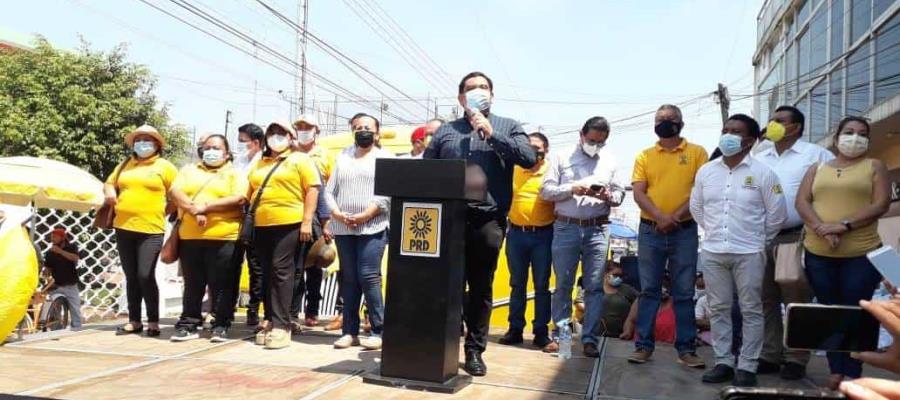 Vuelve PRD a protestar ante el IEPC
