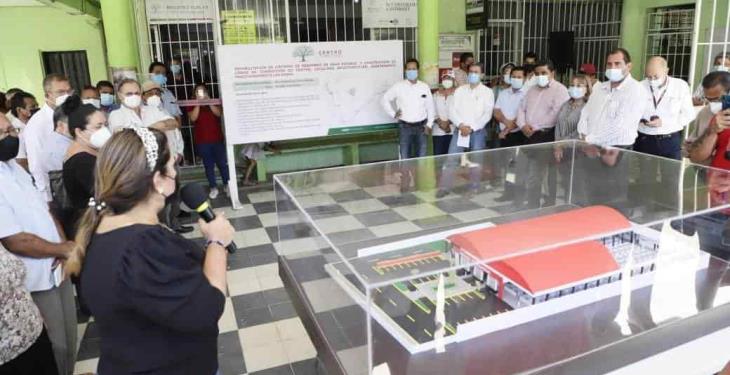Presentan maqueta del nuevo mercado público de villa Ocuiltzapotlán