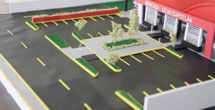 Presentan maqueta del nuevo mercado público de villa Ocuiltzapotlán