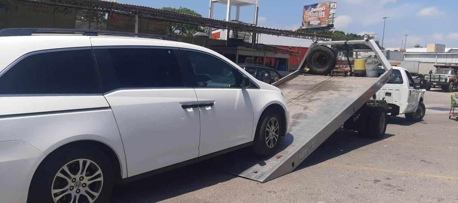 Recupera SSPC 3 vehículos robados… en Centro Recupera SSPC 3 vehículos robados… en Centro