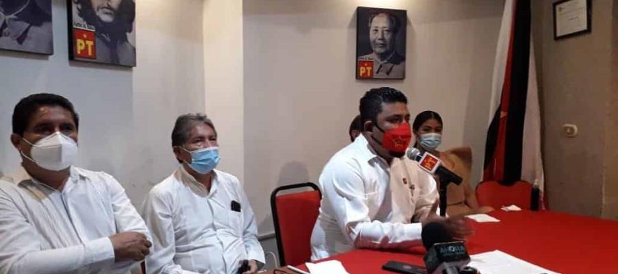 Desestima PT señalamientos de que en Tabasco se prepara una elección de Estado