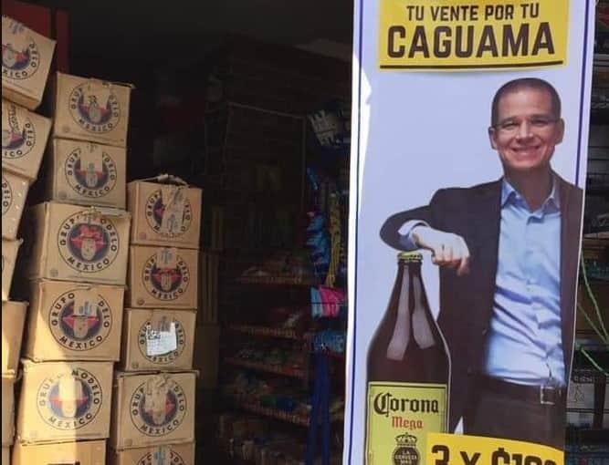 Ricardo Anaya se ríe de meme sobre “caguamas” usado en promocional publicitario Ricardo Anaya se ríe de meme sobre “caguamas” usado en promocional publicitario