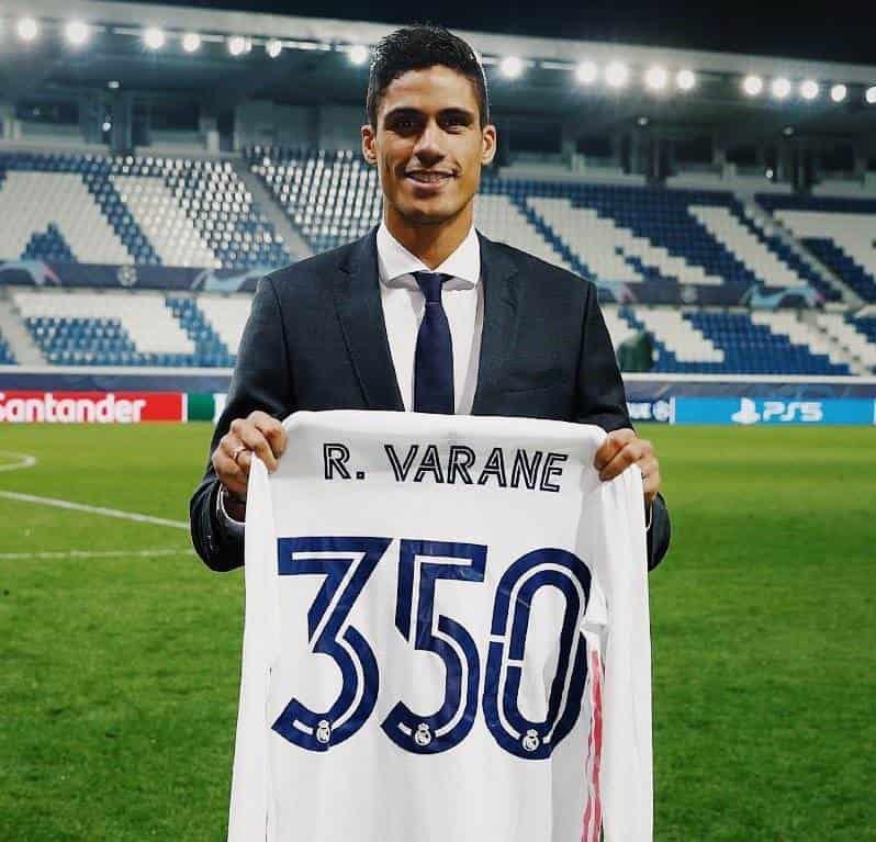 Real Madrid pierde a Raphael Varane por COVID Real Madrid pierde a Raphael Varane por COVID
