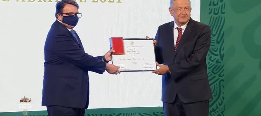 Entrega Gobierno de México Premios al Mérito 2021 al personal médico, por el Dia Mundial de la Salud Entrega Gobierno de México Premios al Mérito 2021 al personal médico, por el Dia Mundial de la Salud