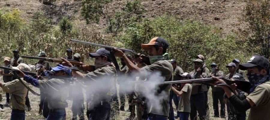 Niños de Guerrero toman las armas para exigir cese a la delincuencia y discriminación a pueblos indígenas