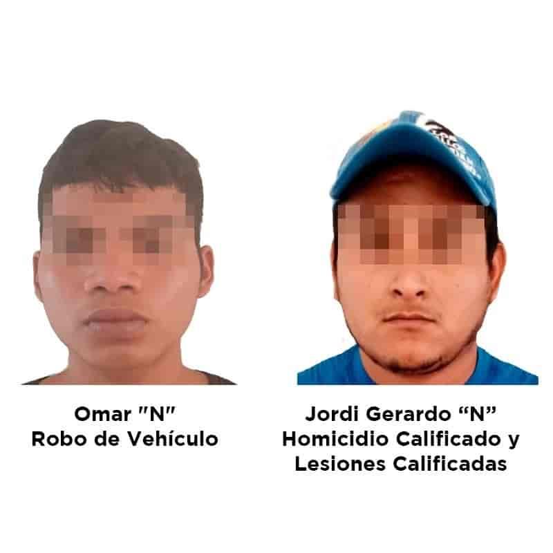 Detiene FGE a 7 sujetos en cinco municipios por delitos diversos Detiene FGE a 7 sujetos en cinco municipios por delitos diversos