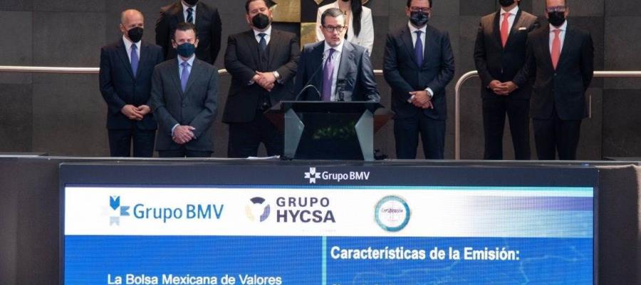 Ingresa constructora tabasqueña HYCSA a la Bolsa Mexicana de Valores