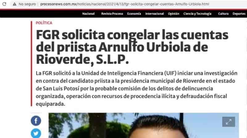 Se deslinda la revista Proceso de información que promueve portal falso que copió su diseño