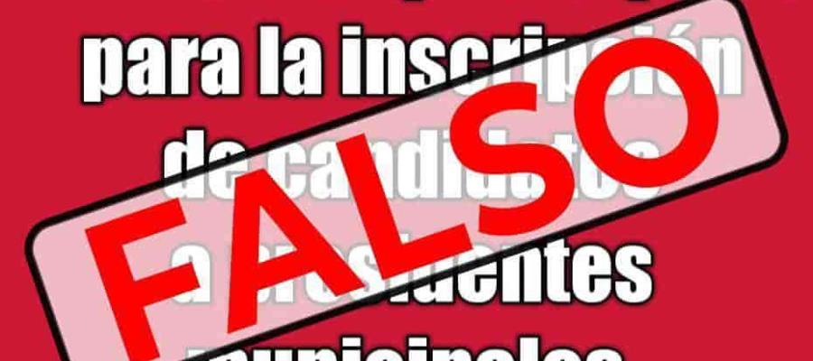 Desmiente IEPC información falsa sobre ampliación de fechas para registro de candidaturas