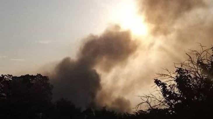 Estiman controlar este fin de semana incendio del basurero de Nacajuca