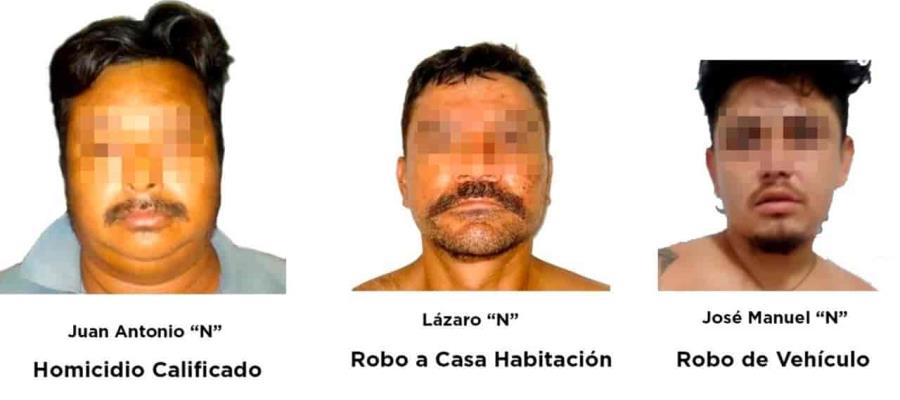 Detiene FGE a seis sujetos por homicidio calificado, pederastia y otros delitos Detiene FGE a seis sujetos por homicidio calificado, pederastia y otros delitos