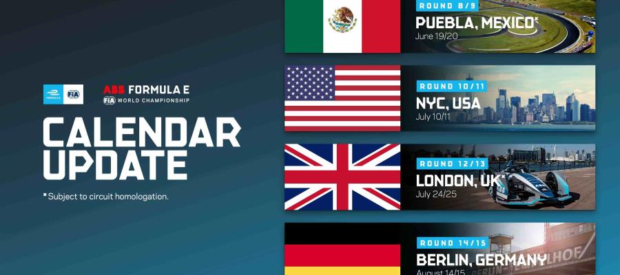 FIA anuncia que Puebla será sede de la Fórmula E