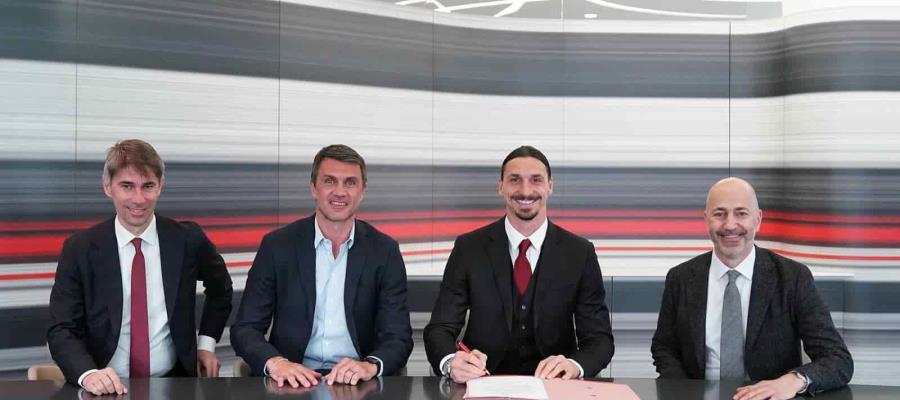 AC Milan anuncia renovación de Ibrahimovic hasta 2022