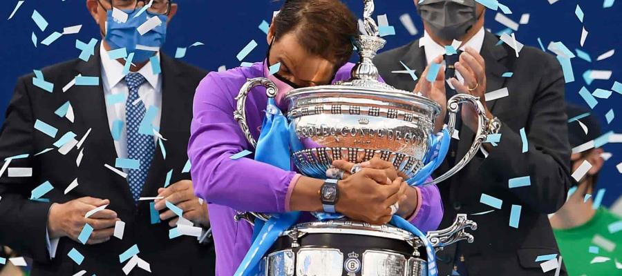 Rafa Nadal consigue su Abierto de Barcelona número 12 Rafa Nadal consigue su Abierto de Barcelona número 12