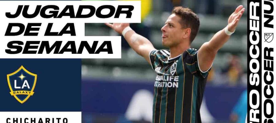 Chicharito es elegido como Mejor Jugador de la Semana en la MLS, por segunda ocasión