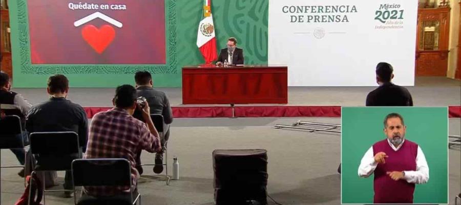 México suma 215 mil 547 defunciones por COVID-19 