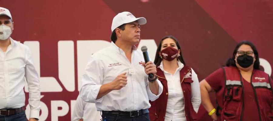 Llama Mario Delgado a arrasar en las urnas de Guerrero y Michoacán, tras fallo del TEPJF