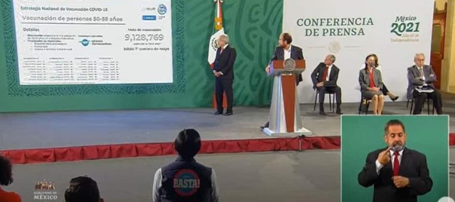 Inicia registro para vacunar contra el COVID a adultos de entre 50 a 59 años… en México Inicia registro para vacunar contra el COVID a adultos de entre 50 a 59 años… en México
