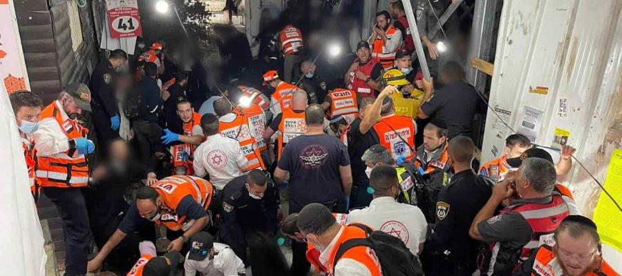 Mueren al menos 38 personas durante estampida en celebración religiosa en Israel