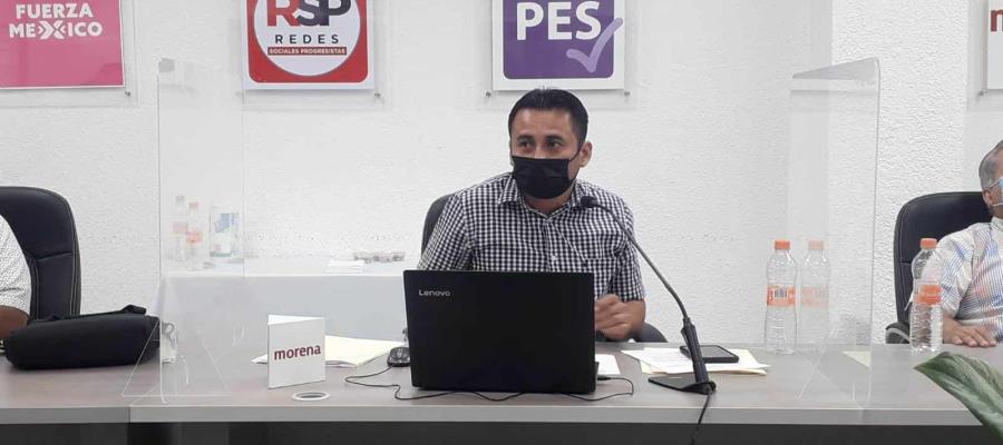 Solicita Morena cambiar a funcionario de mesa de casilla en Huimanguillo, porque es hijo de candidata del PRD Solicita Morena cambiar a funcionario de mesa de casilla en Huimanguillo, porque es hijo de candidata del PRD