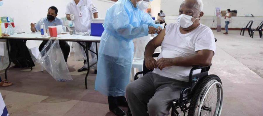 Reportan vacunación contra covid en Cunduacán y Zapata sin contratiempos y con avance significativo de la meta