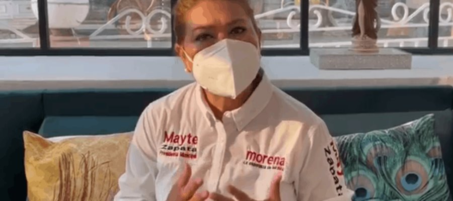 Solicita María Esther Zapata licencia por tiempo indefinido como diputada local de Morena Solicita María Esther Zapata licencia por tiempo indefinido como diputada local de Morena