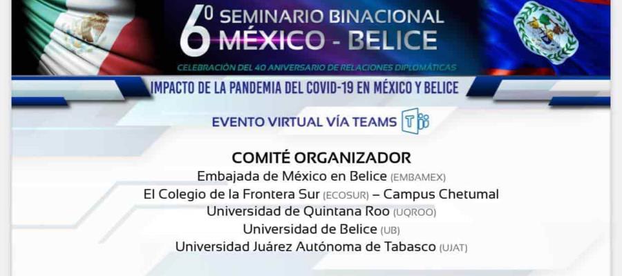 Convoca UJAT a estudiantes y profesores investigadores a participar en seminario sobre impacto de la pandemia