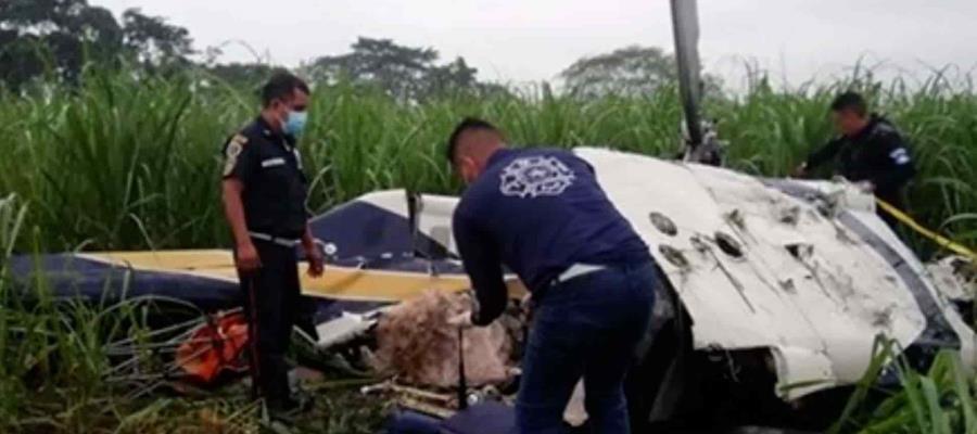 Cae helicóptero en Guatemala y deja cuatro muertos y una persona herida