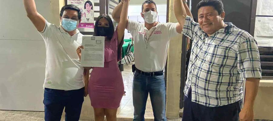 Designa FXM a Allison Itzel Wilson Pérez como candidata a la alcaldía de Centro, tras sentencia de Sala Xalapa