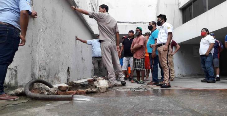 “Mega fuga” mantenía sin agua potable a 120 locales de Constitución, Pedro Fuentes y Madero: delegado 