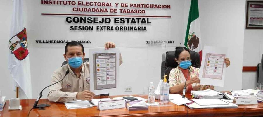 El 14 de mayo llegarán a Tabasco las boletas electorales: IEPC