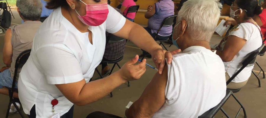 Tiene Tabasco rezago de 20% en aplicación de 2da dosis anticovid en adultos mayores