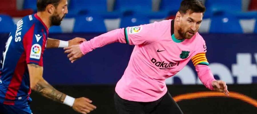 Barça empata contra Levante; se aleja el título de La Liga Española Barça empata contra Levante; se aleja el título de La Liga Española