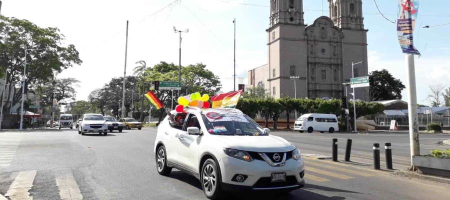 Realizan primera caravana del orgullo gay en Villahermosa