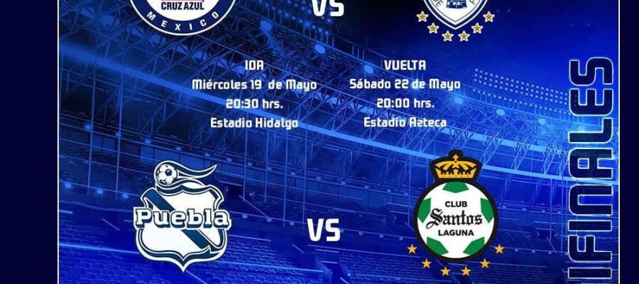 Definen horarios de Semifinales en la Liga MX; arrancarán este miércoles