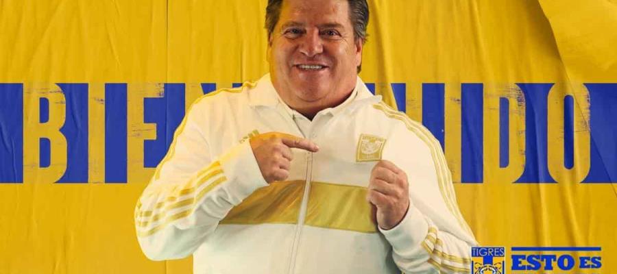 “Piojo” Herrera llega como nuevo DT de Tigres; promete muchos torneos