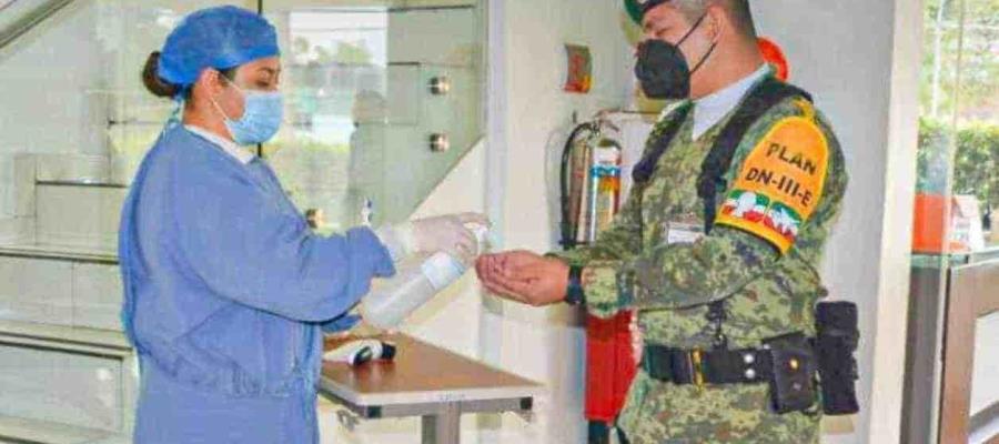 Actualiza Sedena que ya son más de 7 mil casos positivos de coronavirus en personal militar