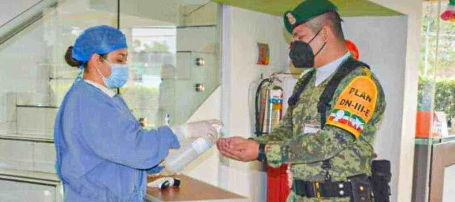 Casi 10 mil soldados mexicanos se han contagiados de COVID-19 Casi 10 mil soldados mexicanos se han contagiados de COVID-19
