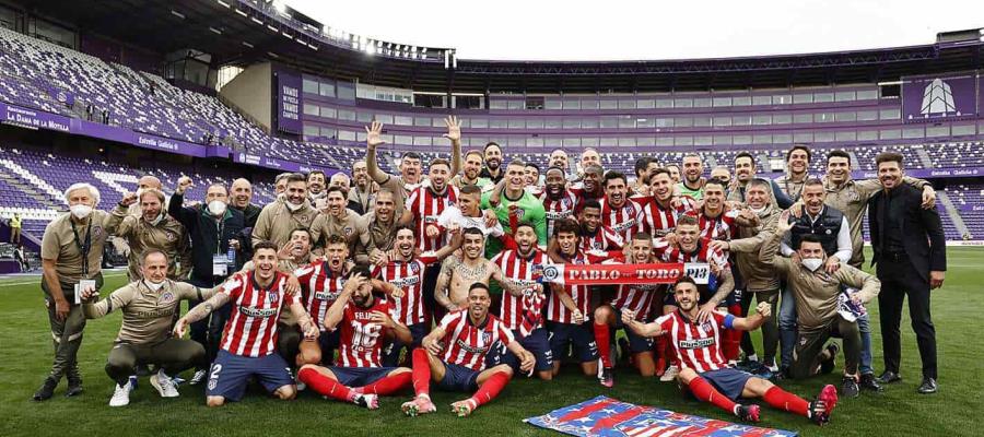 Atlético de Madrid, de Héctor Herrera, se corona como campeón de LaLiga española