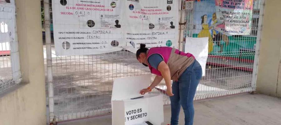 Realiza INE Tabasco tercer simulacro sobre el SIJE, PREP y Conteo Rápido para la elección del 6 de junio Realiza INE Tabasco tercer simulacro sobre el SIJE, PREP y Conteo Rápido para la elección del 6 de junio