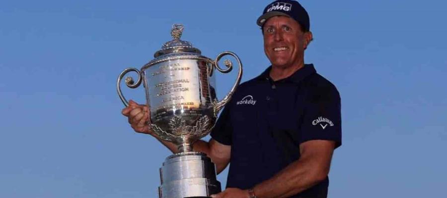 Phil Mickelson, el golfista de más edad en ganar un Grand Slam