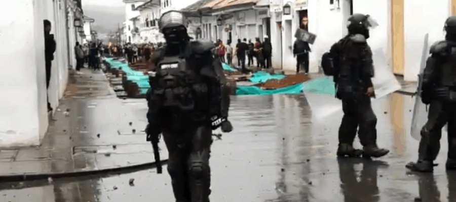 Reportan 13 muertos en Colombia en medio de protestas