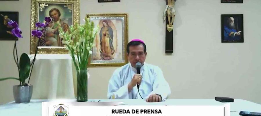 Pide Diócesis de Tabasco a Dios que elecciones del próximo domingo se lleven en orden y respeto