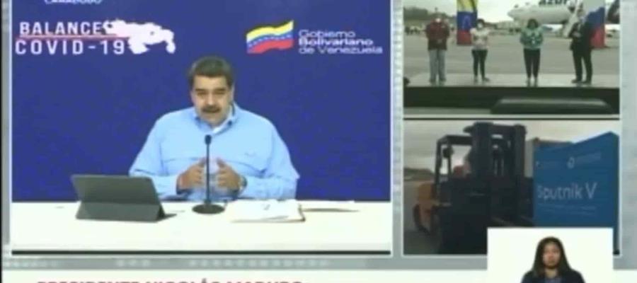 Anuncia Maduro llegada de 500 mil dosis de la vacuna Sputnik V a Venezuela