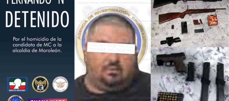 Fiscalía de Guanajuato detiene a presunto homicida de Alma Rosa Barragán